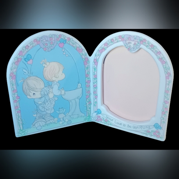1992 Precious Moments Porcelain Picture Frame - Picture 1 of 5